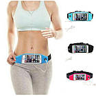 Спортивна сумка для бігу на пояс Touchscreen case Розова / Сума-банка для бігу Рожевий, фото 7