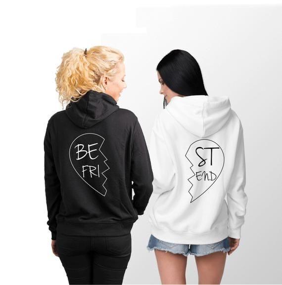Парні худі для друзів "best friend"