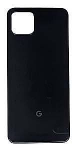 Задня кришка Google Pixel 4 з склом камери (Чорна) Оригінал