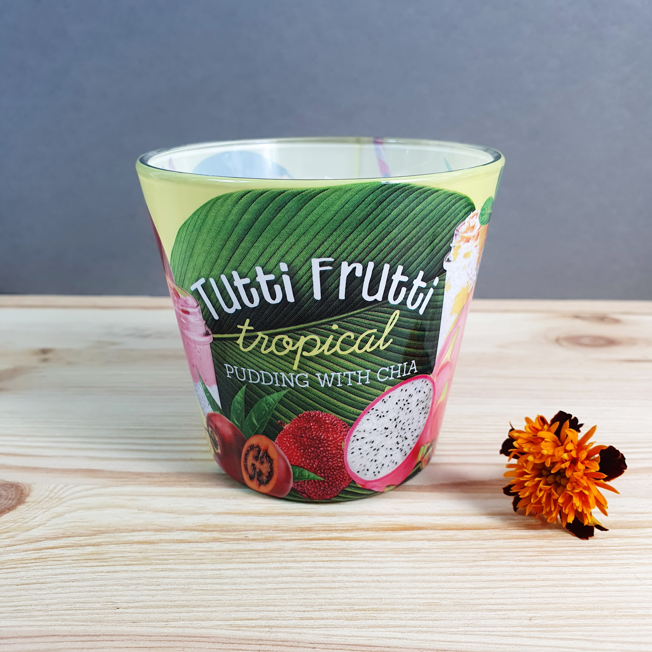 Ароматическая свеча Tutti Frutti Tropical Puding With Chia 115г, Bartek. Польша (12) - фото 2 - id-p1667979384