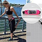 Спортивна сумка для бігу на пояс Touchscreen case Розова / Сума-банка для бігу Рожевий, фото 6