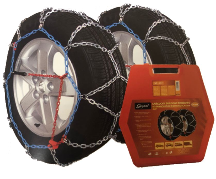 Ланцюги протиковзання 16 мм R15-R18 V5-120 Elegant EL 100 627, фото 1