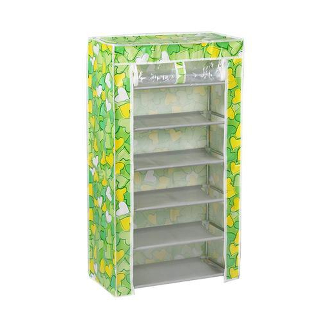 Стеллаж тканевый для хранения обуви Shoe Rackand Wardrobe (60X30X72 см) - фото 4 - id-p1333432425