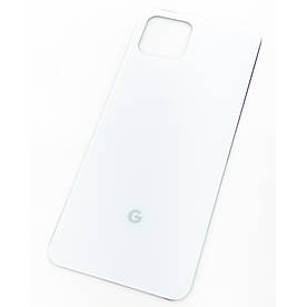 Задня кришка Google Pixel 4 з склом камери (Біла) Оригінал