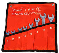 Набір ключів рожково-накидних 8 шт. 8-19 мм ST-27 Elegant EL 102 832