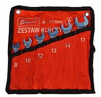 Набір ключів рожково-накидних 6 шт. 8-17 мм ST-27 Elegant EL 102 833