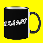 Новинка! Чашка гуртка новий мерч Едісон Перець "Снайпери", фото 4