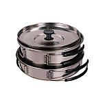 Набір сталевого посуду на 2 персони MIL-TEC 14647000, фото 6