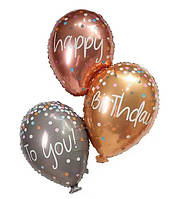 Фольгована фігурна куля "Шари Hapty Birtday to You". Розмір: 86см*110см, про-во Китай.