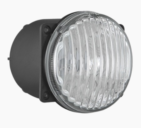 Протитуманна фара Ø 80мм Wesem HM4.23609  з лампою і дротом 50 см, біла, кругла