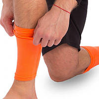 Тримачі для щитків — футбольні сіточки Zelart (помаранчеві)