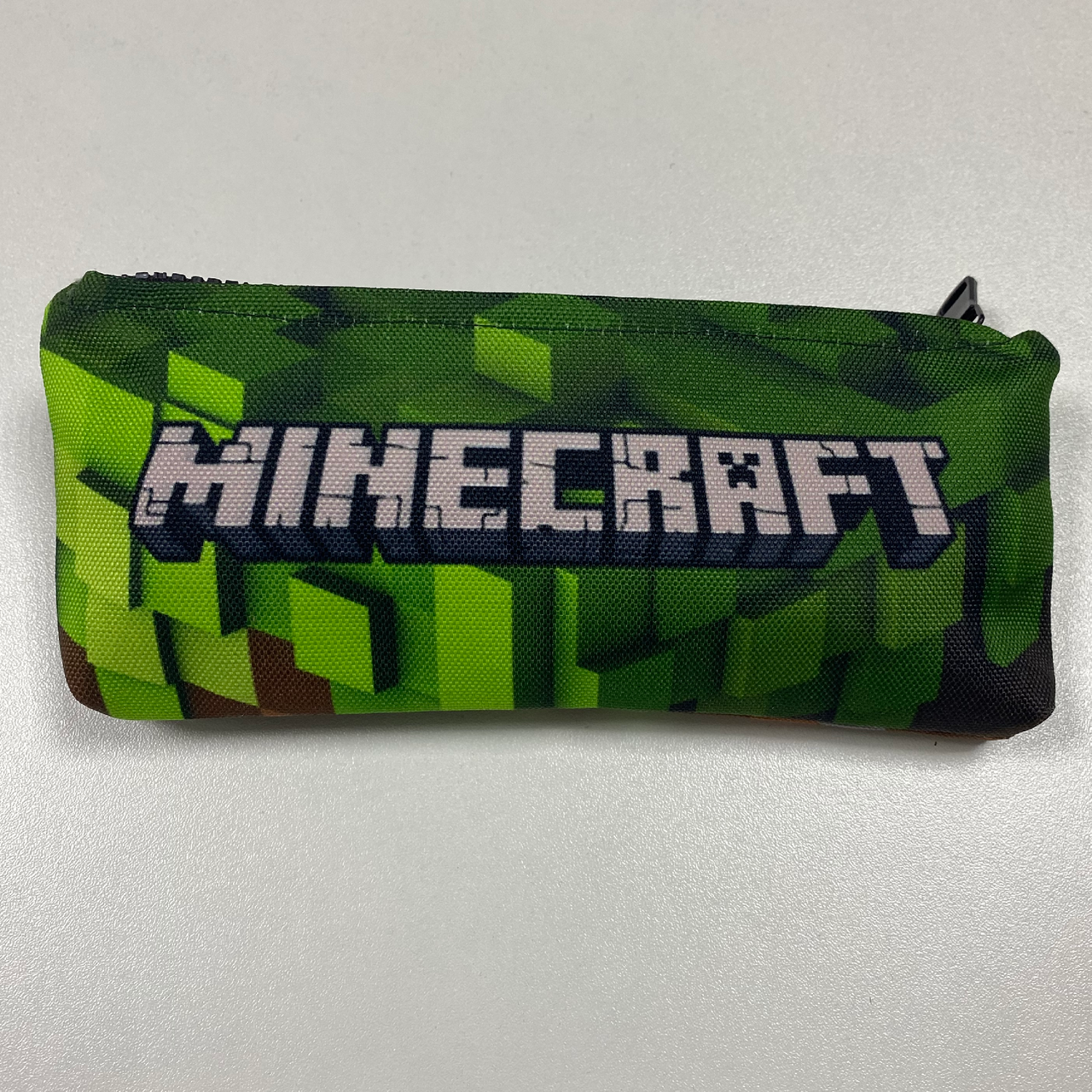 Пенал шкільний Майнкрафт Minecraft Зелений