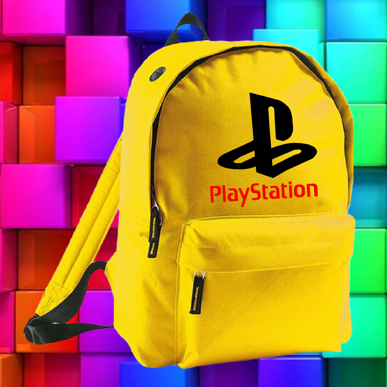 Рюкзак шкільний Плейстейшен PlayStation Жовтий