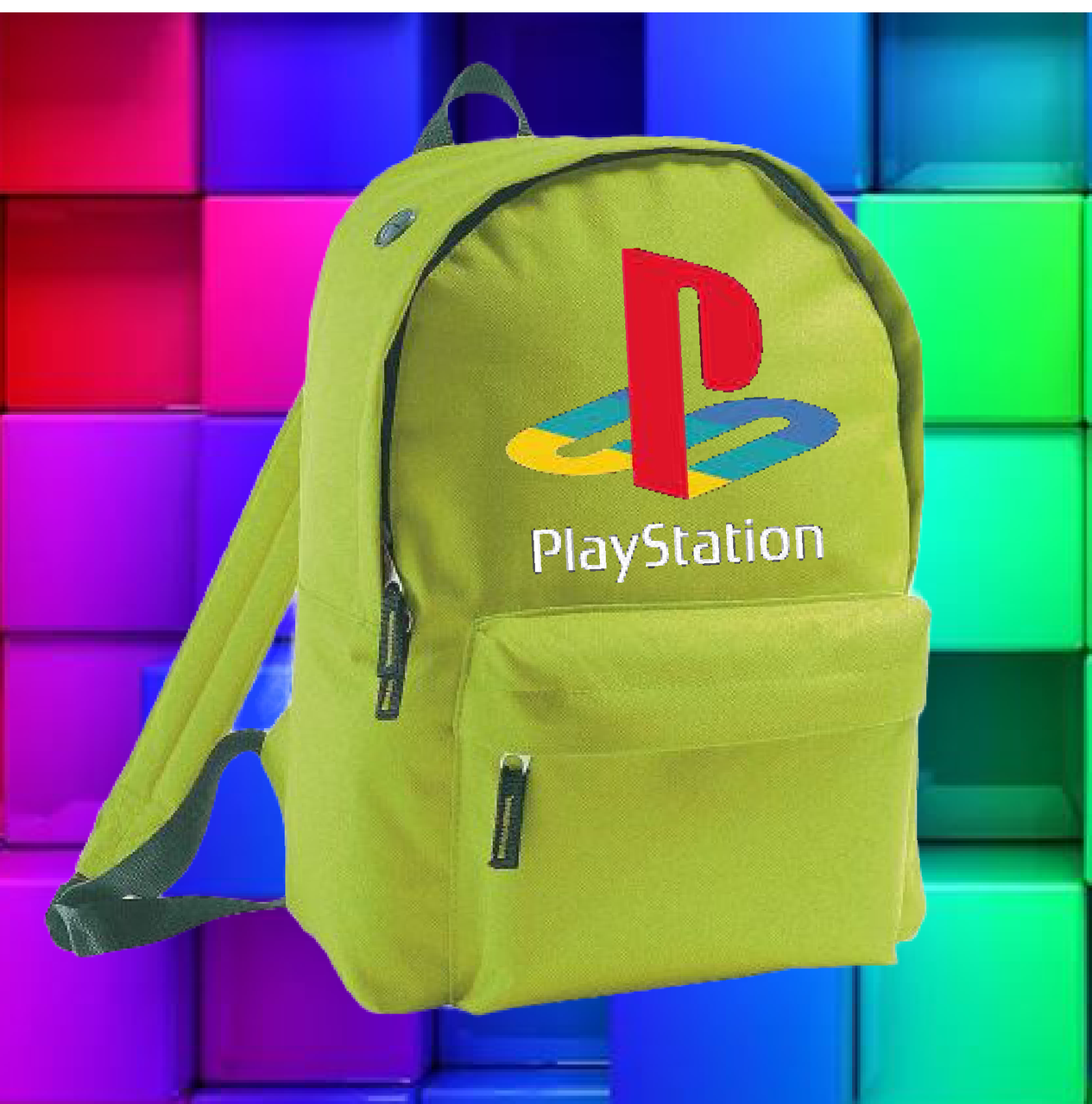 Рюкзак шкільний Плейстейшен PlayStation Зелений