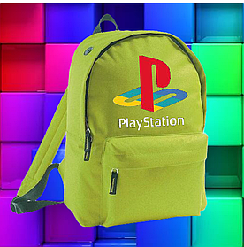Рюкзак шкільний Плейстейшен PlayStation Зелений