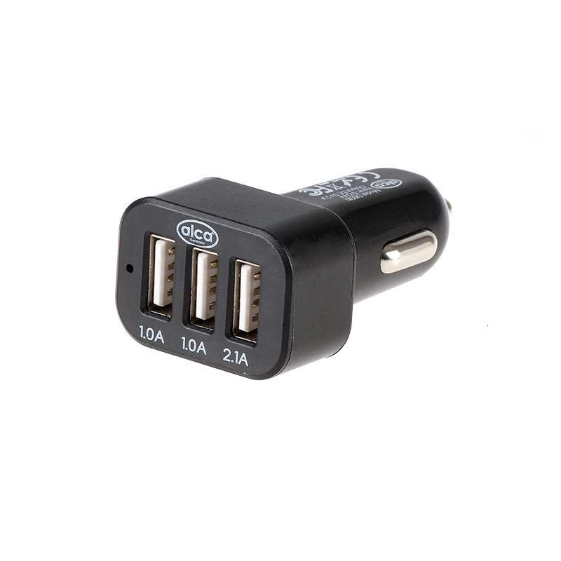 Автомобільне USB зарядний пристрій 12/24В Alca 510510
