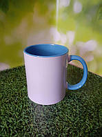 Чашка подарок Кум №1 во всем мире 330, голубой
