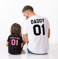 Парні Футболки для сім'ї Фемілі Цибулю Family Look Біла Чорна Розмір