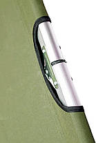 Розкладачка стальна до 120кг ліжко похідне туристичне Ranger Military Steel RA 5518, фото 5