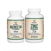 Double Wood Combo Quercetin + Zinc / Кверцетин с бромелайном + Цинк пиколинат