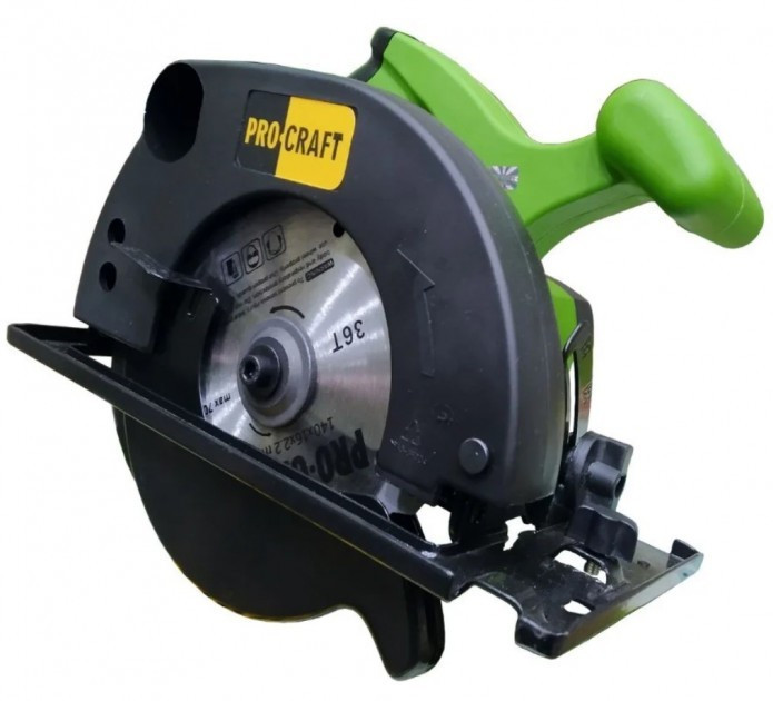 Пила циркулярна Procraft KR1850 (диск 140 мм)
