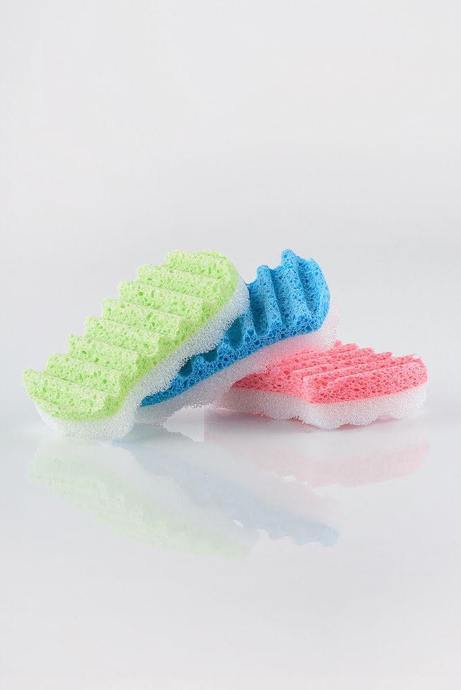 MARTINI SPA Cellulose Sponge With Exfoliating Целюлозна губка для тіла подвійної дії (8 004 925 004 336)