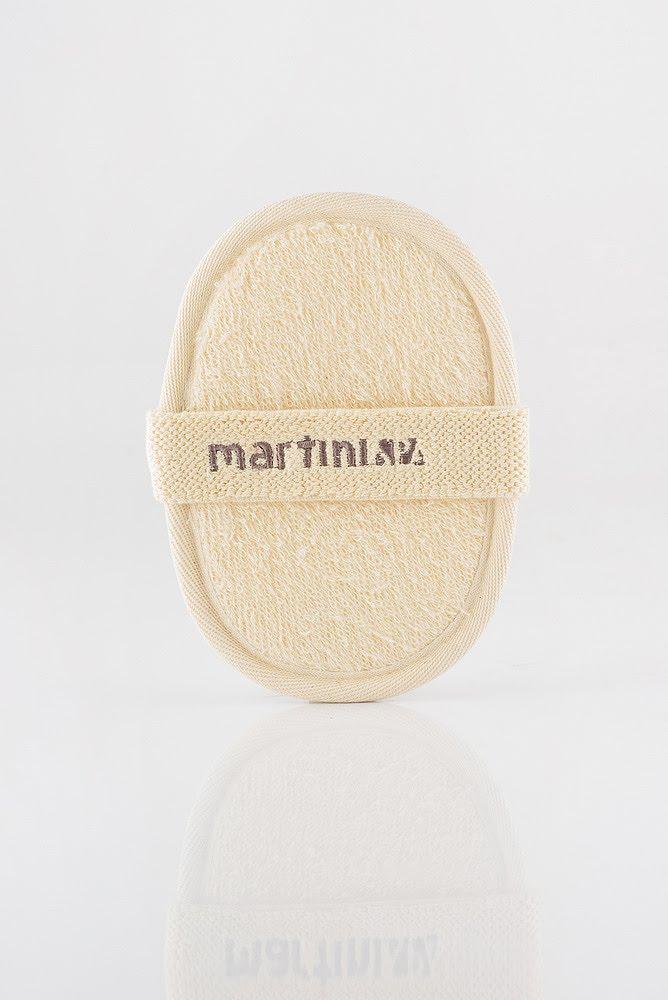 MARTINI SPA Exoliating Pad In 100% Loofan And Pure Cotton Мочалка для душу із люфи