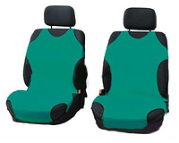 Чехлы майки Kegel на передние сидения автомобиля зеленые 5-1066-253-3050
