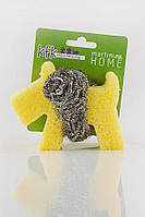 MARTINI SPA Sponge Dog With Inox Spiral Губка кухонная для очищения (8 004 925 071 024)