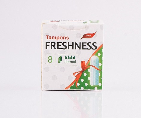 Гігієнічні тампони FRESHNESS Normal 8 шт (4 820 164 700 402)