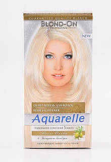 Освітлювач для волосся порошковий з екстрактом бамбука інтенсивний Aguarelle BLON - ON NEW
