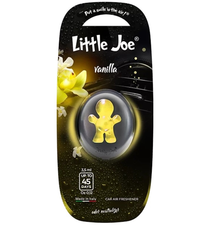 Ароматизатор на дефлектор ваніль Little Joe Membrane New Car LJMEM01 синій