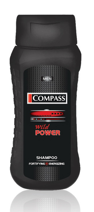 Шампунь для волосся Compass black Wild power 250 мл (3800023402303