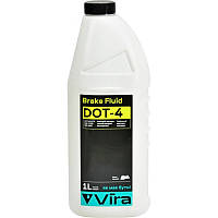 Жидкость тормозная Brake Fluid Dot 4 1л Vira