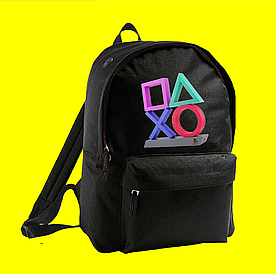 Рюкзак Плейстейшен Sony PlayStation Лого Чорний