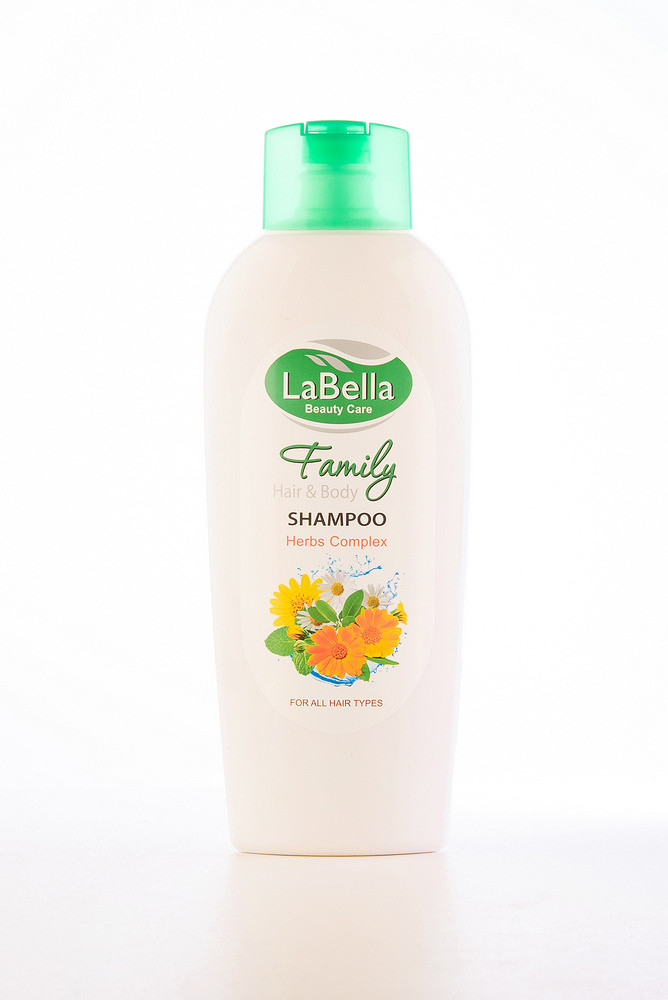 Шампунь для волосся і тіла LA BELLA Hair and Body Shampoo Herbs Complex з екстрактами трав, фото 1