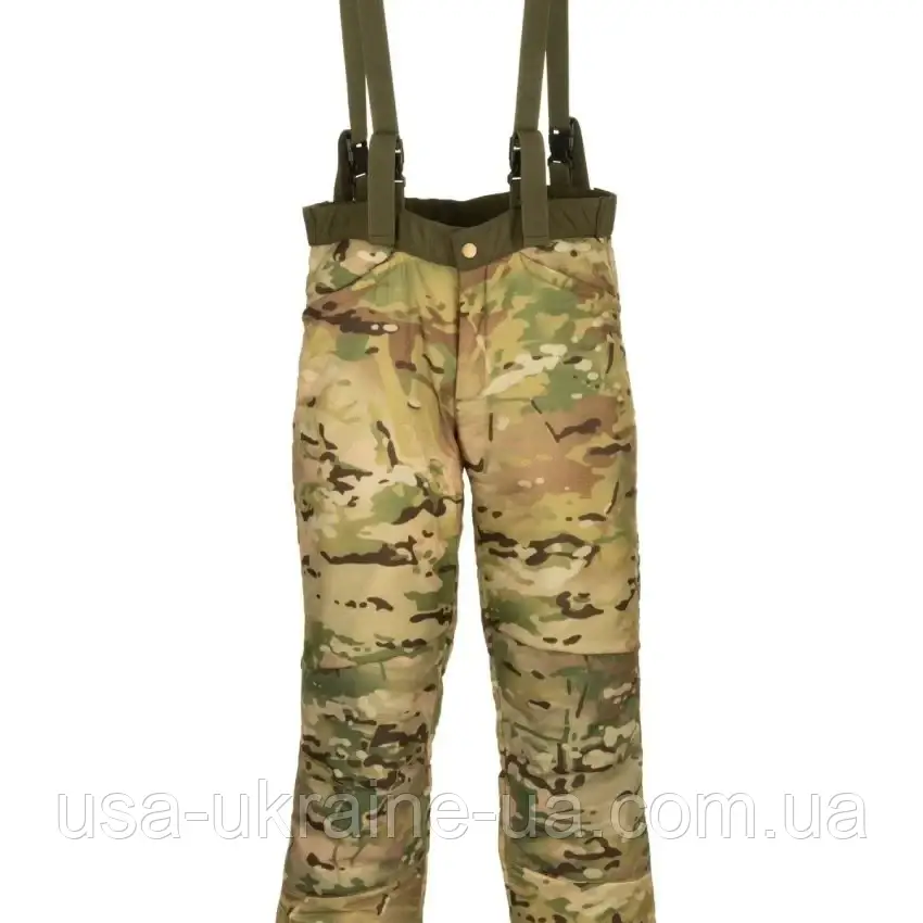 Утеплені штани Snugpak Parallax із регульованими підтяжками Multicam, фото 1