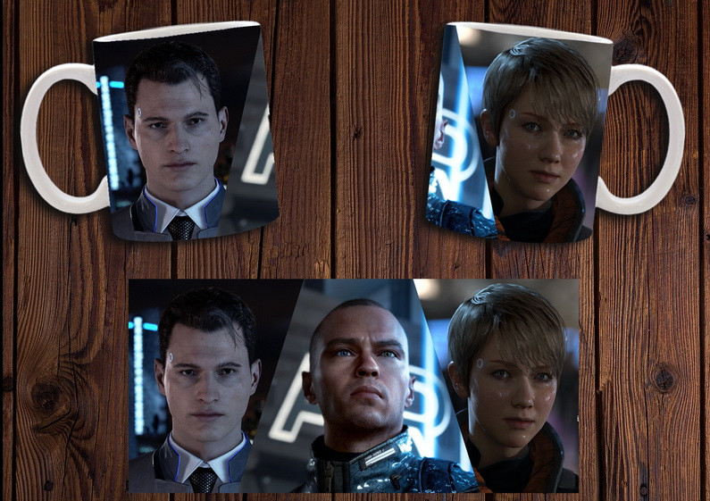 Чашка "Detroit: Become Human" / Кружка Детройт: Стати людиною №17