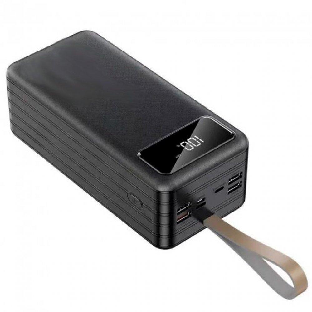 Суперпотужний зовнішній Power Bank 80000 mAh PALEON PLO-80PB Повербанк з ліхтариком Реальна ємність