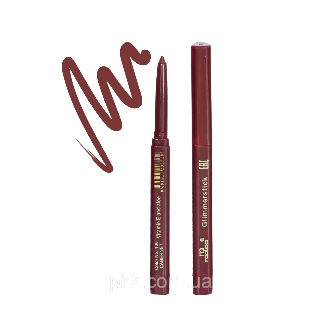 Олівець для губ Malva Cosmetics Pencil М 300 № 106