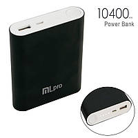 Портативная зарядка для телефона повербанк 10400mah "MLpro 2173" Черный, powerbank портативный зарядник (ТОП)