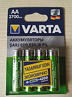 Аккумулятор VARTA Ni-Mh 2700mAh R6 4bl Цена за 4шт