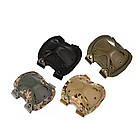 Комплект захисту налокітники та наколінники Камуфляж Eagle KN-04 / Захист тактичний регульований, фото 6