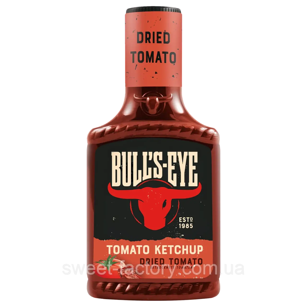 Томатний кетчуп Bulls Eye Dried Tomato зі шматочками в'ялених томатів 480g, фото 1