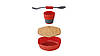 Набір туристичного посуду Robens Leaf Meal Kit Fire Red (690276), фото 8
