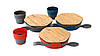 Набір туристичного посуду Robens Leaf Meal Kit Fire Red (690276), фото 11