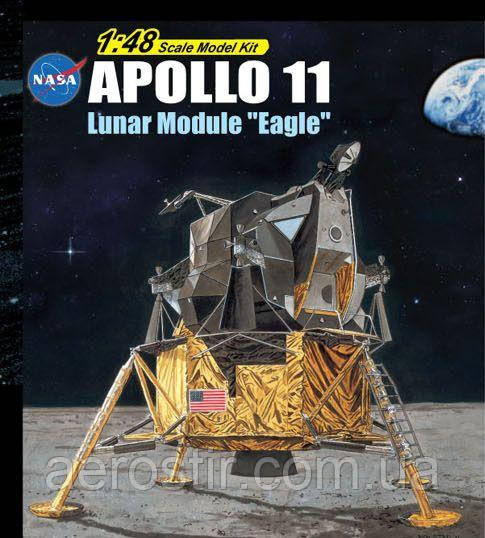 Apollo 11 Lunar Module "Eagle" 1/48 Dragon 11008, фото 1