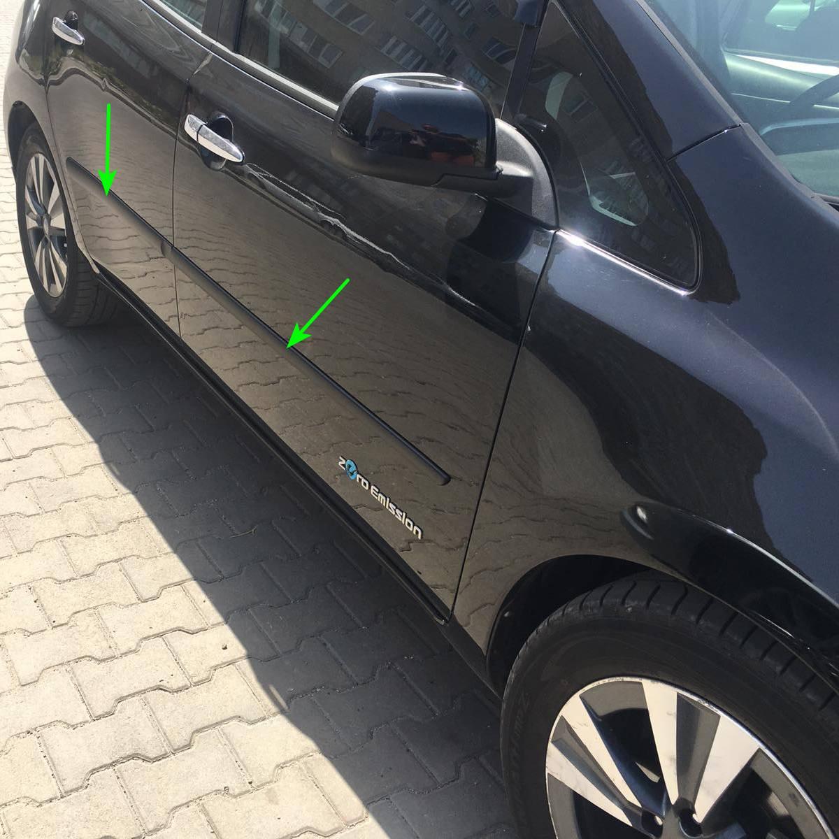 Молдинги на двері для Nissan Leaf 2010-2017
