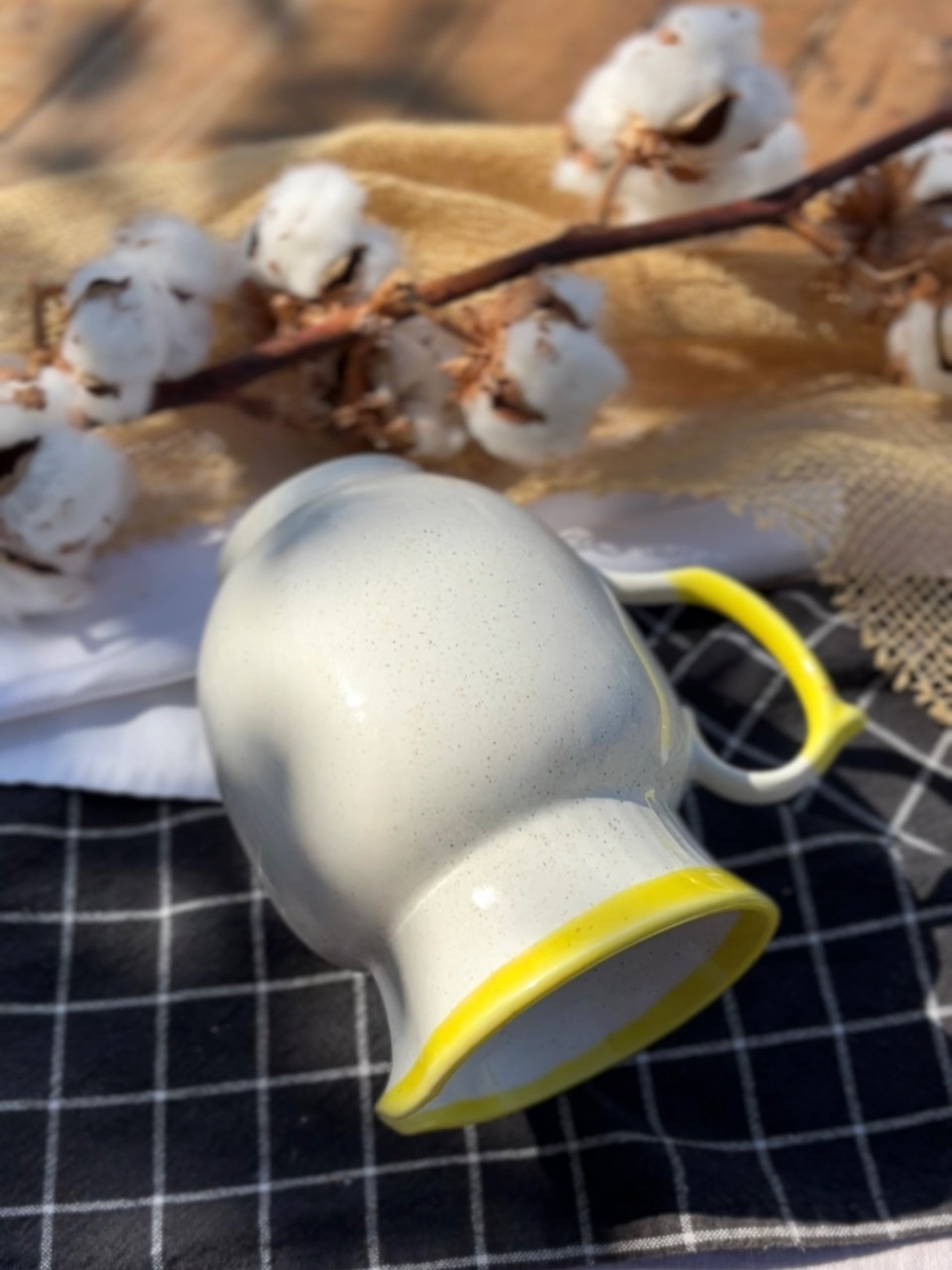 Глечик 1 л, «Капучино Yellow»