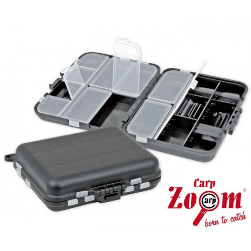Коробка Carp Zoom Plastic Box черепашка подвійна 12.2*10.5*3.4cm (CZ4269), фото 1